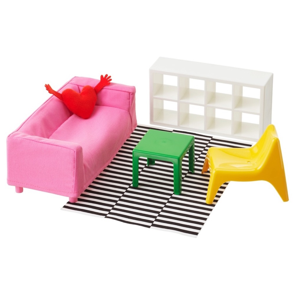 🆕 IKEA Huset Dollhouse Furniture Set